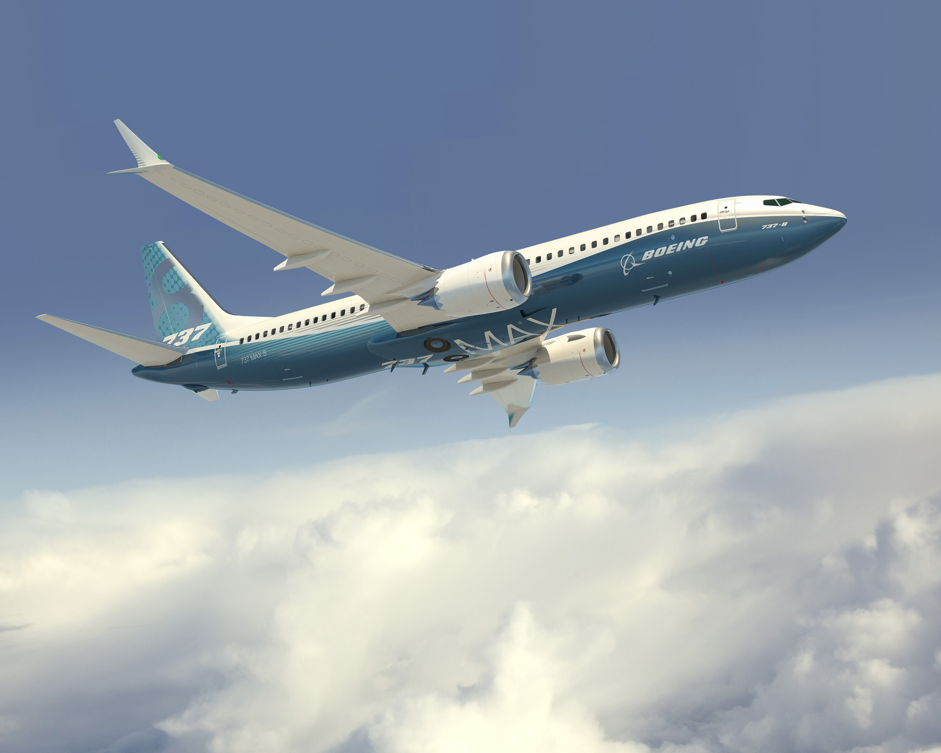 The Boeing 737 MAX 8. Image: Boeing.