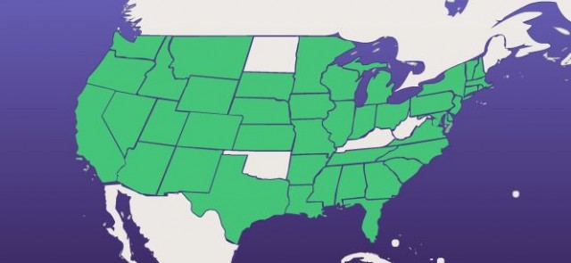 My travel map for the USA... Could I tick an extra state off that list?