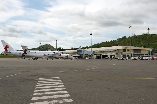 The International Ramp of Port Moresby Jacksons Airport a few days after my arrival into PNG. Photo by Bernie Leighton | AirlineReporter.co,