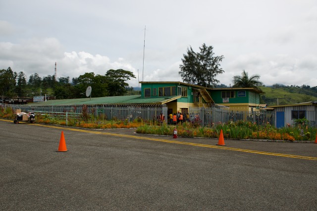 The passenger terminal of Goroka Airport. Photo by Bernie Leighton | AirlineReporter.com