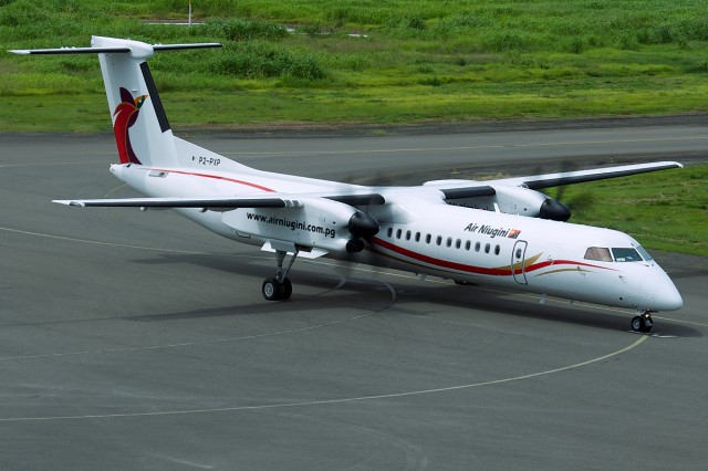 P2-PXP, my ride back to Port Moresby. Photo by Bernie Leighton | AirlineReporter.com