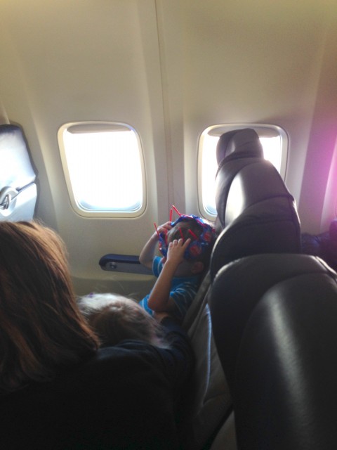 The "Peanut" crown made for my son's birthday on Southwest - Photo: Blaine Nickeson | AirlineReporter