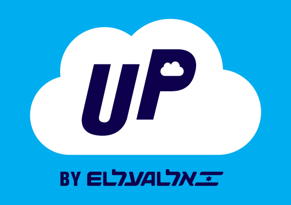 A better look at Up's logo. Image by Up/El Al