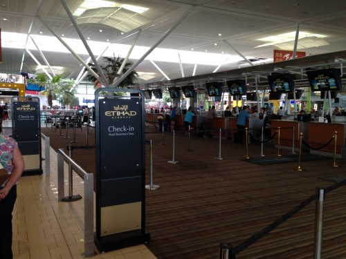 At 3 hours prior to departure the check-in counters were surprisingly deserted Photo: Jacob Pfleger | AirlineReporter