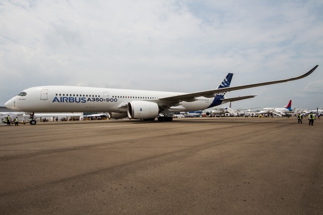 The A350XWB on the ground - Photo: Jacob Pfleger | AirlineReporter