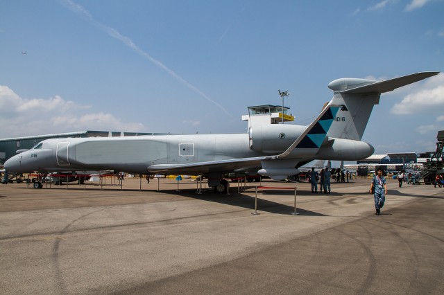 The static display had a wide range of military and civil aircraft on show including this RSAF G-550 early warning aircraft - Photo: Jacob Pfleger