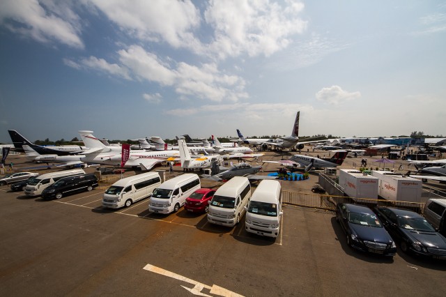 The Static display was just as impressive as the flying display - Photo: Jacob Pfleger