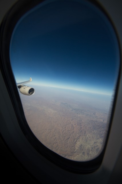 Overflying Australia in an A340-642X. Always a good day. Photo - Jacob Pfleger