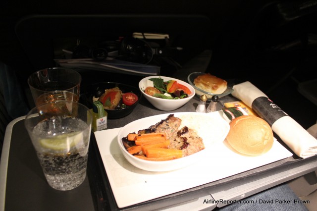One of my meals on my Turkish Airlines  