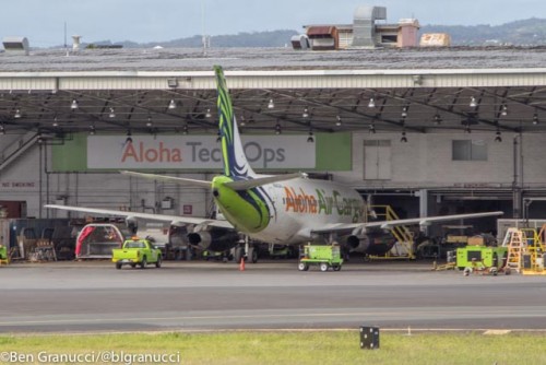 An Aloha Air Cargo 737-200 - Photo: Ben Granucci