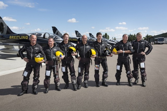The Breitling Jet Team Pilots - Photo: Breitling SA