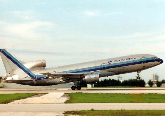 An Eastern Air Lines L1011 departing Miami. Photo- Torsten Maiwald