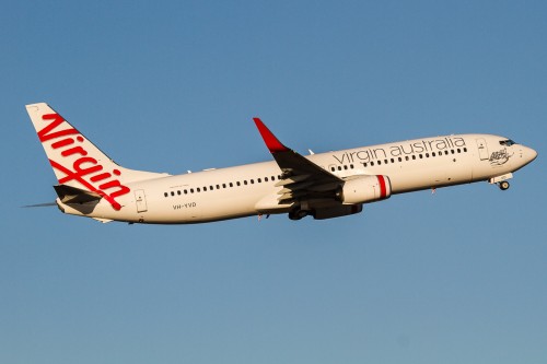 Virgin Australia's new livery showcasing their transition to a corporate carrier - Photo: Jacob Pfleger | AirlineReporter