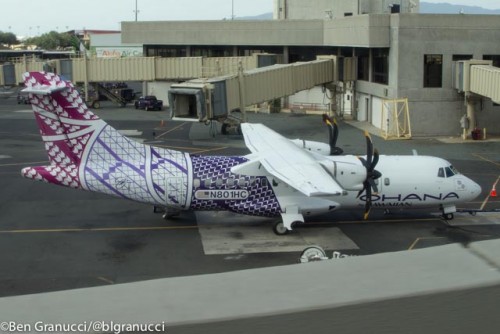 'Ohana at the gate in HNL - Photo: Ben Granucci