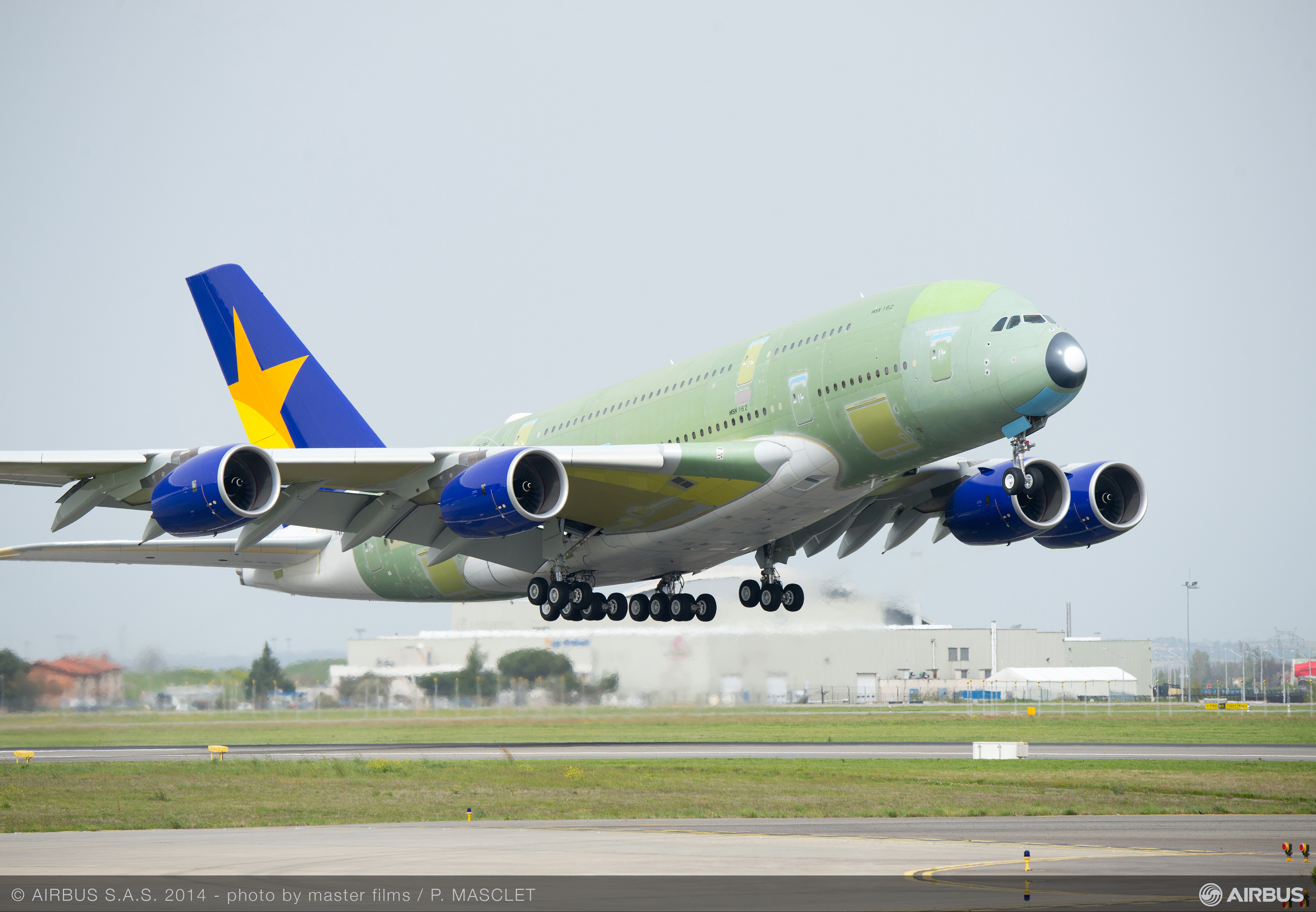 航空機・ヘリコプター 1/400 SKYMARK Airbus A380 1/400 Skymark A380 Bare Metal F-WWSL