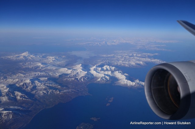 An amazing view of Kodiak Island, on the south coast of Alaska.