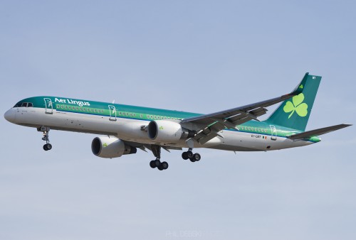 A Boeing 757 in Aer Lingus livery - Photo: Philip Debski