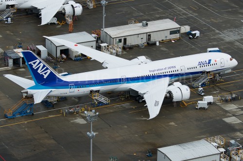 ANA's first 787-9 Dreamliner. Photo - Bernie Leighton | AirlineReporter.com