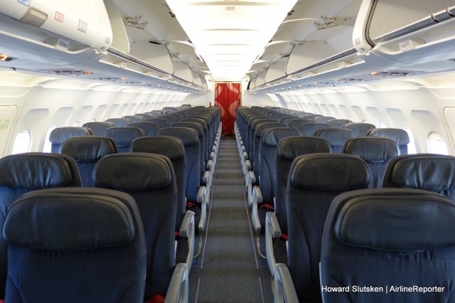 Air Canada rouge A319s have 142 seats.