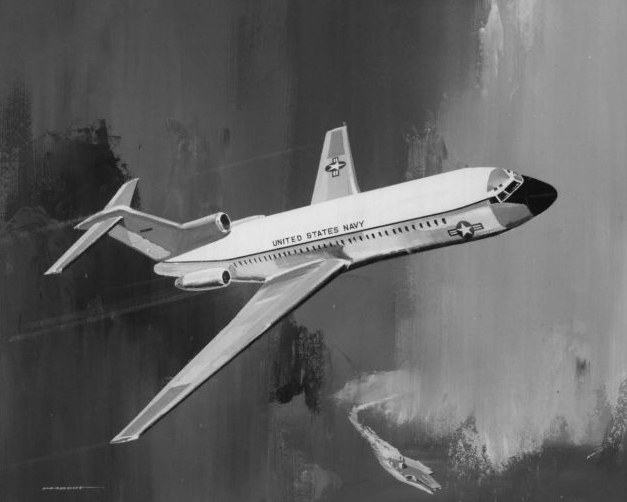 Did Boeing really propose a 727 COD? Photo: Boeing