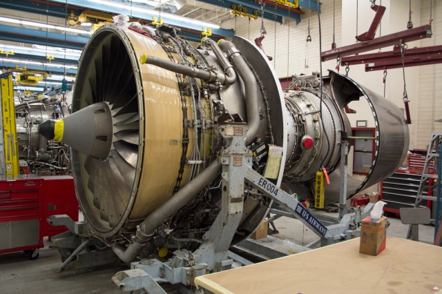 Close  up of one of the engines - Photo: Jason Rabinowitz