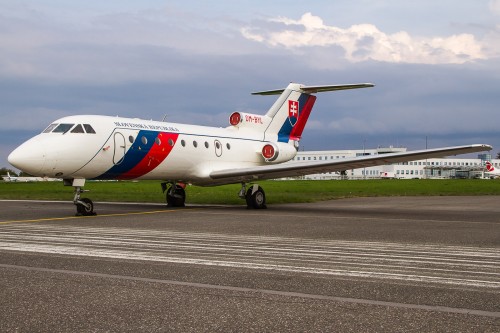 The other aircraft in he SSG fleet a Yak-40 Photo: Jacob Pfleger | AirlineReporter
