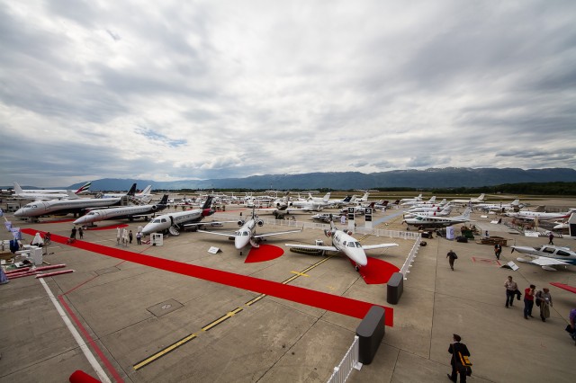 EBACE is the largest business aviation event in Europe held annually in Geneva Photo: Jacob Pfleger | AirlineReporter
