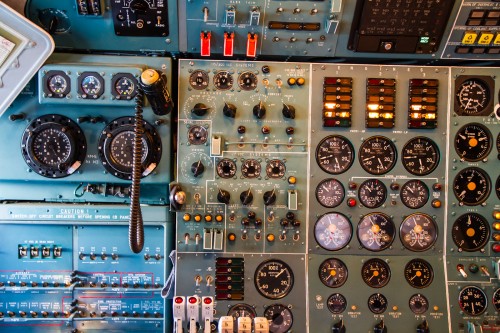 The impressive flight engineers control panel Photo: Jacob Pfleger | AirlineReporter