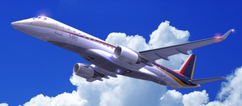 Composite image of the Mitsubishi MRJ - Image: Mitsubishi