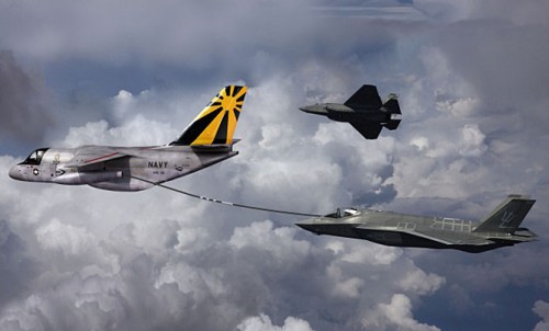 An artist impression of the proposed Lockheed S-3 COD conversion. Photo: Lockheed Martin