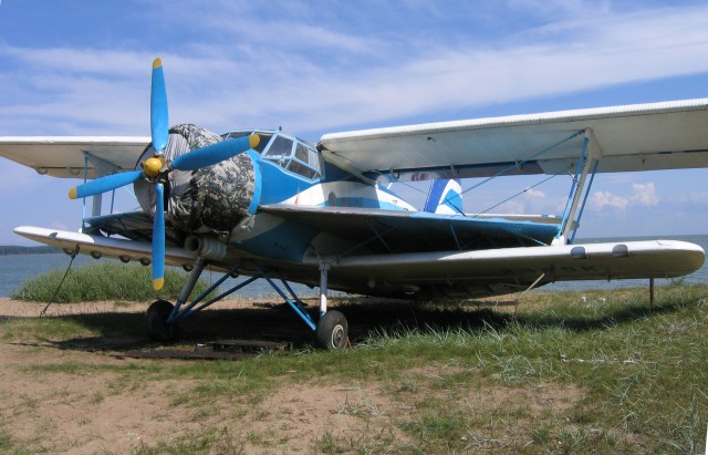 An AN-2 converted into an ekranoplan. Photo - uncredited wikimedia commons