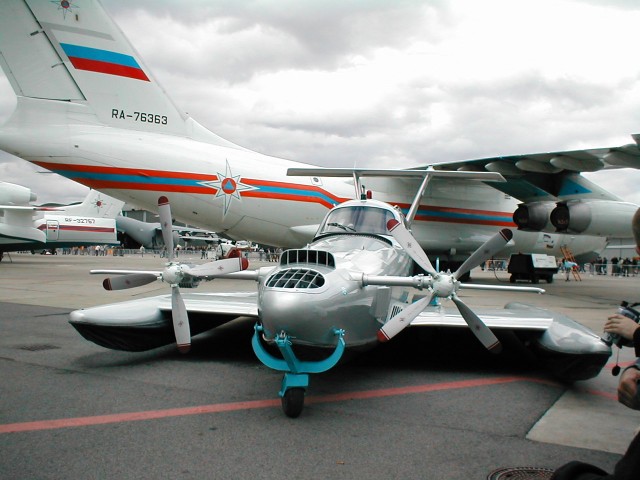 An Aquaglide-2 recreational ekranoplan. Photo - Stefan Richter