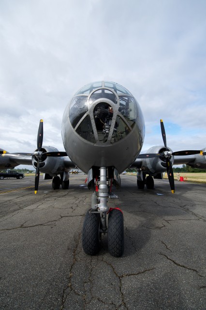 Nose on with FiFi. Photo - Bernie Leighton | AirlineReporter