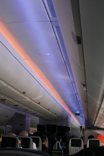 The Airbus A350 interior - Photo: Owen Zupp