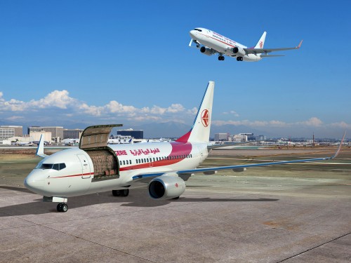 Composite image of an Air Algerie Boeing 737-700C - Image: Boeing