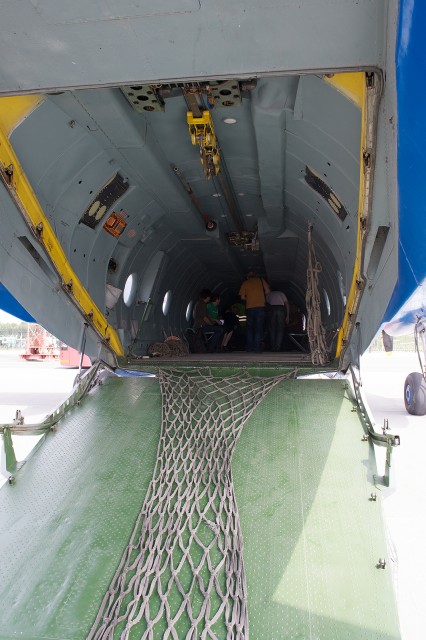 Boarding an AN-26B. Photo - Bernie Leighton | AirlineReporter