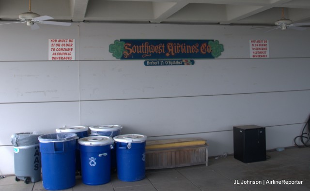 The Southwest Airlines Deck Bar Dedicated to its original founder.