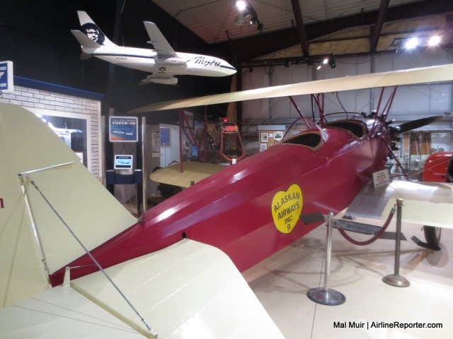 A bit of Alaska's aviation history can be found at the Alaska Aviation Heritage Museum