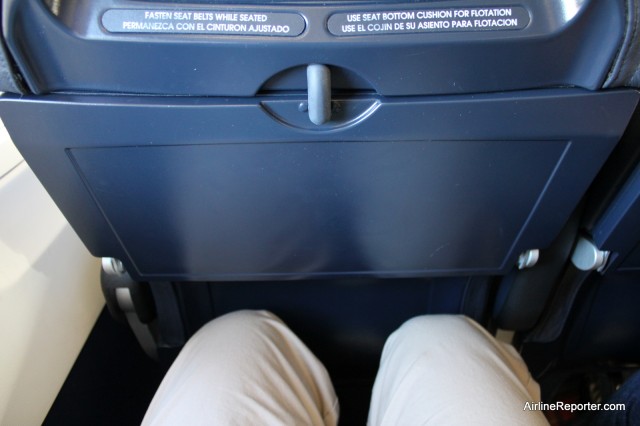 No recline for you! Allegiant doesn't allow reclining