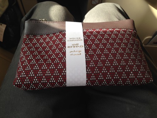 The prefect take-home gift, The very stylish mens business class amenity kit  Photo: Jacob Pfleger | AirlineReporter
