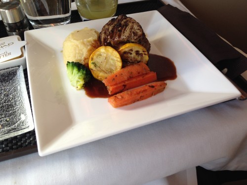 The catering never disappoints on Etihad  Photo: Jacob Pfleger | AirlineReporter