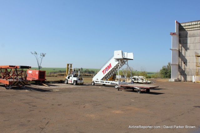 It is hard to believe that this complicated facility is located in the middle of farm land