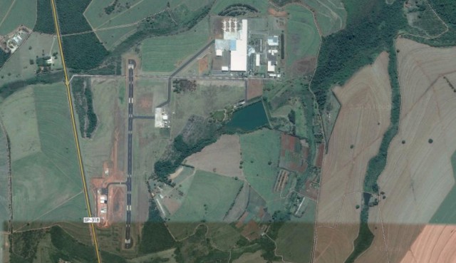 TAM's MRO is located out in the middle of farm fields - Photo: Google Maps