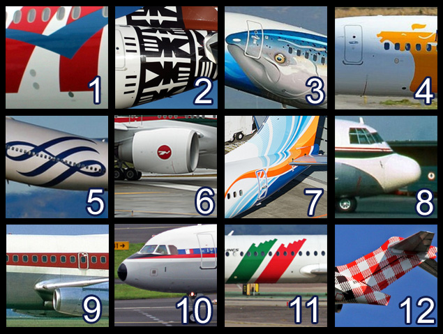 How well do you know your airline liveries?