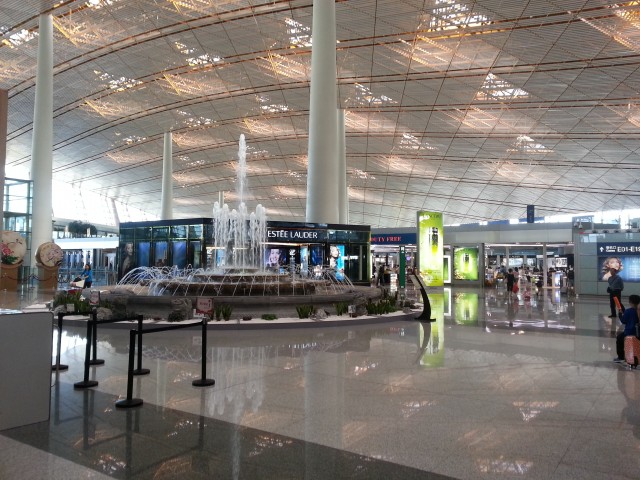 PEK is a beautiful airport.  Photo: David Delagarza