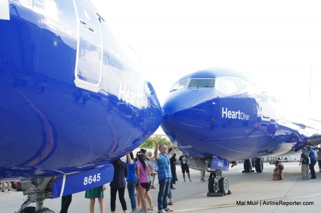 With Heart One & Heart Two going Nose to Nose, Time to celebrate and get your photo taken