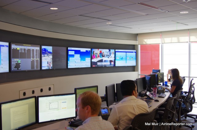 A better look at the set up in the Listening Center