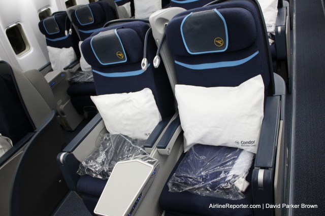 The Business Class product on Condor's 767s