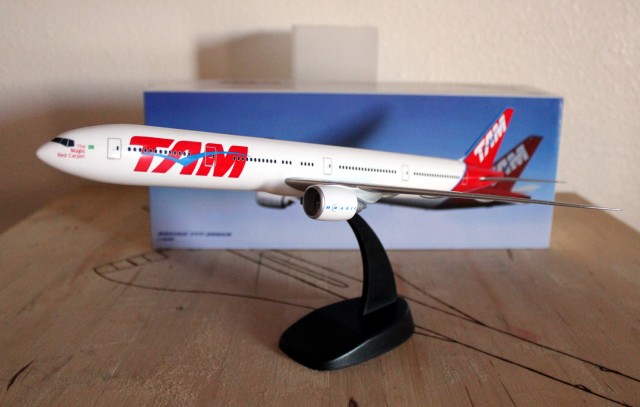 One of two TAM Boeing 777-300ER models you could win - Photo: David Parker Brown