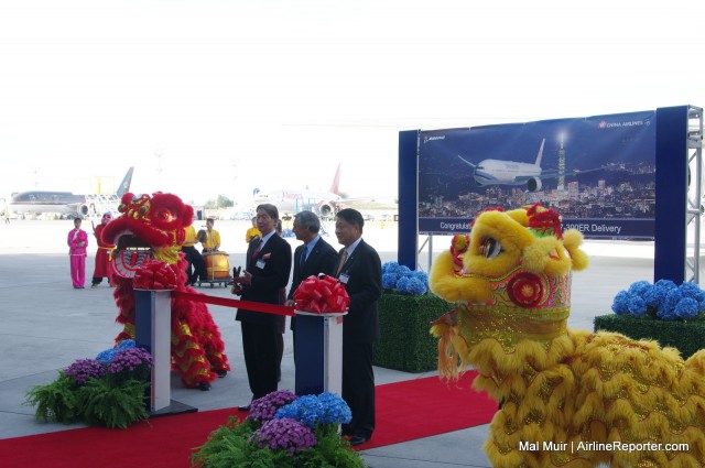 A Ribbon Cutting at Everett wouldn't be complete without some Dragons right?